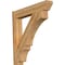 Ekena Millwork Balboa Slat Rough Sawn Outlooker, Western Red Cedar, 8"W x 42"D x 42"H OUT08X42X42BOA06RWR - alternate 1